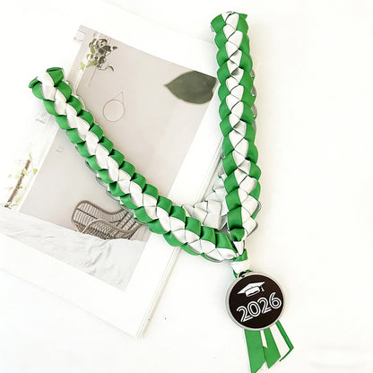 Graduation Season Honor Ribbon Graduation Party Festival Commendation Awards Wreath Necklace Graduation Leis