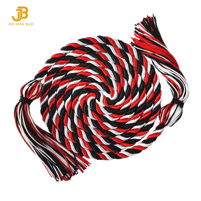 Graduation Honor Cords Graduation Cord 2026 Rayon Braided Tassels Cords for Grads Party Decors Multi-Color Honor Ropes
