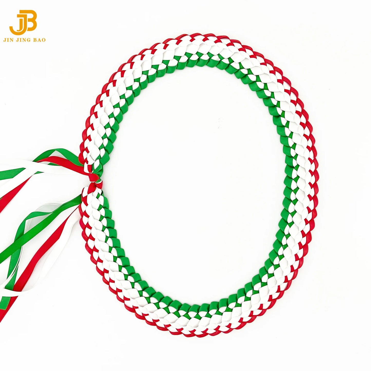 Lei Home Enhancements Necklace with Ribbon Bow Closure Graduation Gift Men Women Kids Party Accessories Hawaii Flower Lei