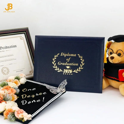 Factory Direct Leatherette Diploma Cover With Custom Logo