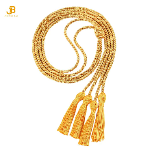 Gordon Ribbons Custom Ribbon Gold Tassel Graduation Honor Cords Tassel for Curtain Handmade Craft Accessories