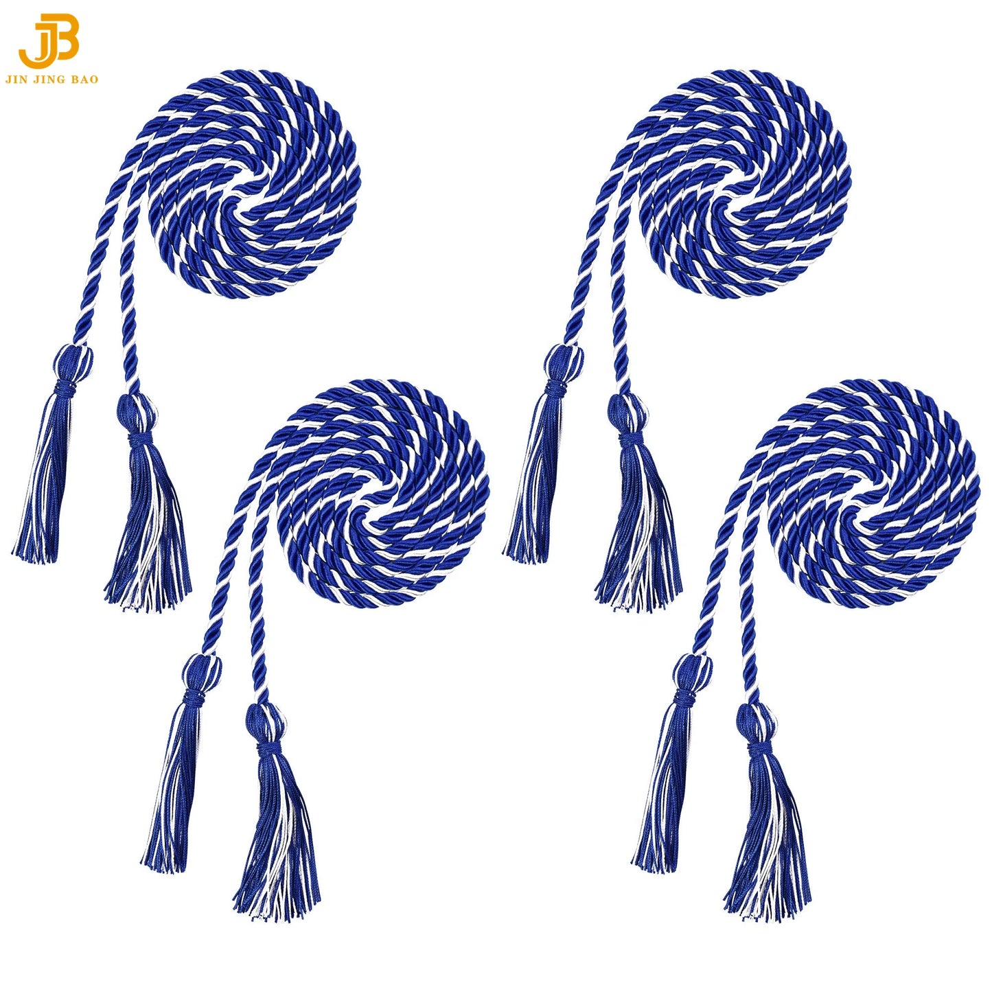 Wholesale in Stock High Quality Graduation Honor Ropes Cords Single and Two Mix Colors Honor Tassel Cord