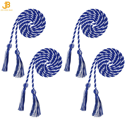 Wholesale in Stock High Quality Graduation Honor Ropes Cords Single and Two Mix Colors Honor Tassel Cord