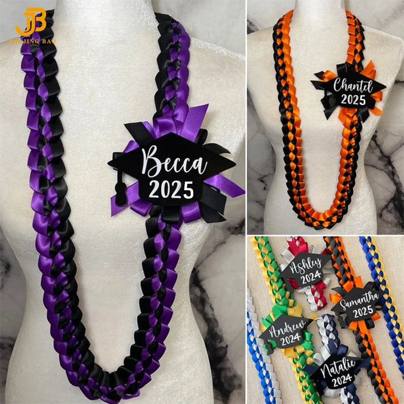 Lei Home Ribbon Lies Graduation Gift Men Women Kids Party Accessories Hawaii Flower Lei