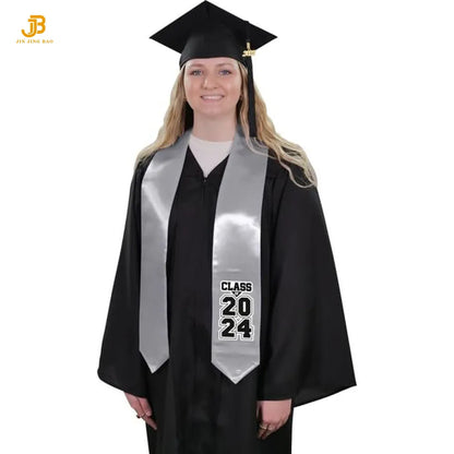 Customized Cheap Flag Satin Adult Student Graduation Sash Fashion Accessories for Ceremony Stole