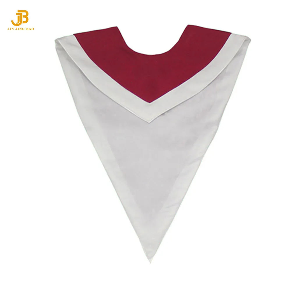 Customized Cheap Church Stole Choir Stole v Stole for Graduation Ceremony