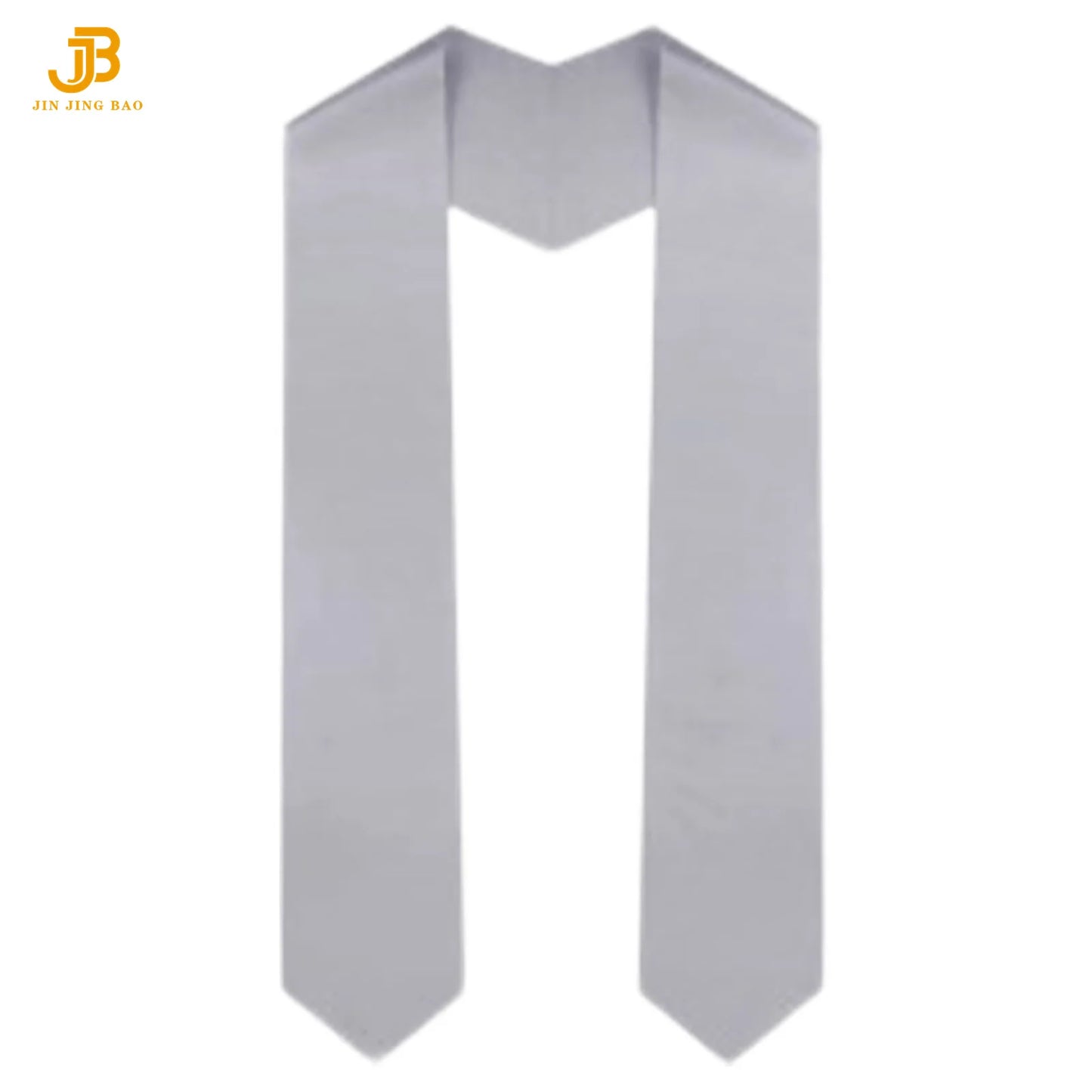 100% Polyester Satin Finish Red Color Plain Satin Graduation Honor Stoles or Sashes