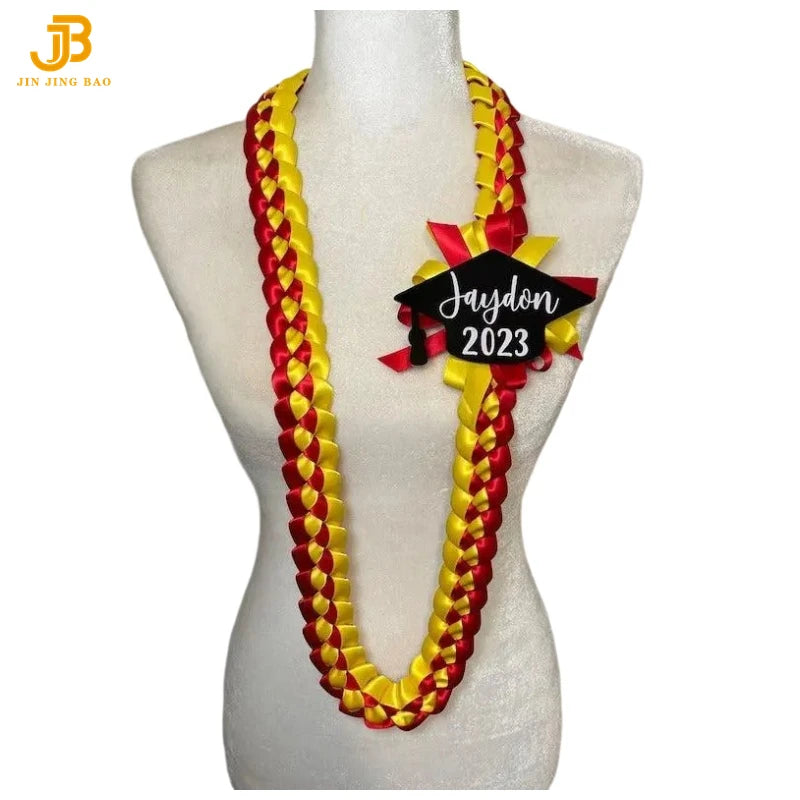 Lei Home Ribbon Lies Graduation Gift Men Women Kids Party Accessories Hawaii Flower Lei