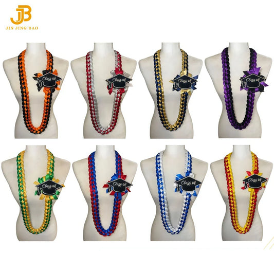 Fashion Class of 2026 Graduation Lei New Products Senior Graduate Ribbon Leis