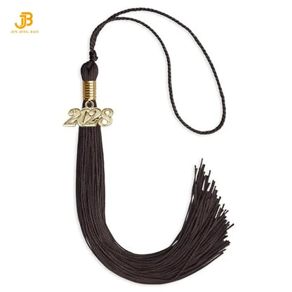 Wholesale White Silky Decorative Tassels Accessories Curtain Tassel Fringe 2025 Graduation Tassel for Clothes