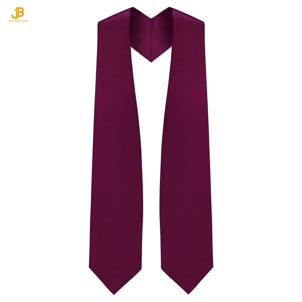 Customized Satin Cheap University Adult Graduation Sash Different Flag Scarf for Students