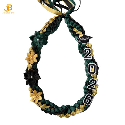 New Arrival Graduation Flower Lei Ceremony Party Decor Wholesale Graduation Leis