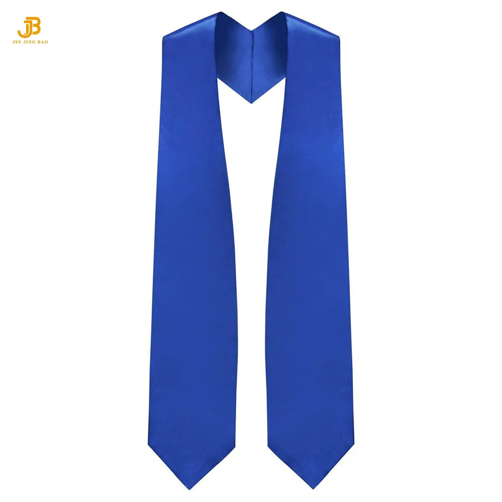 Customized Satin Cheap University Adult Graduation Sash Different Flag Scarf for Students