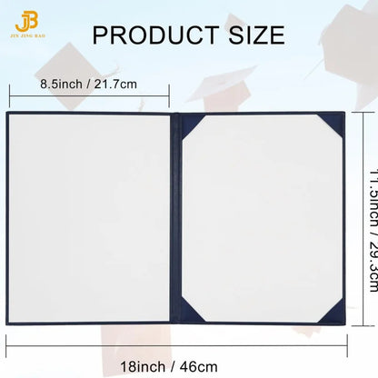 Factory Direct Leatherette Diploma Cover With Custom Logo