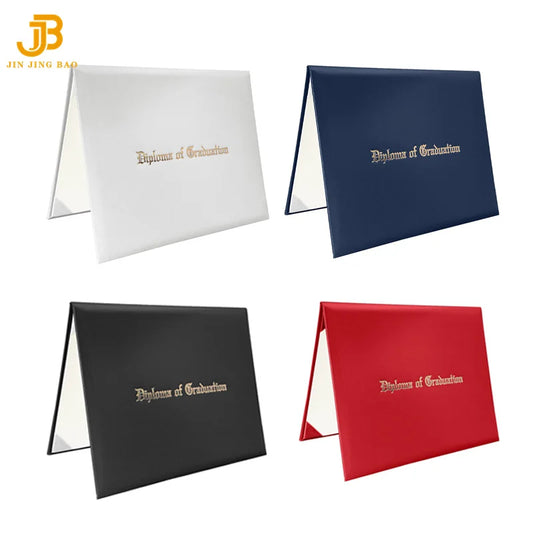 Custom Cover Certificate Printing College Degree Graduation Diploma University Certificate Cover Navy Blue