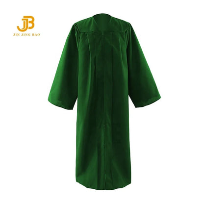 Wholesale Adult Choir Robes 100% Polyester Graduation Gowns 12 Colors Matte College Grad Gown for High School Dress