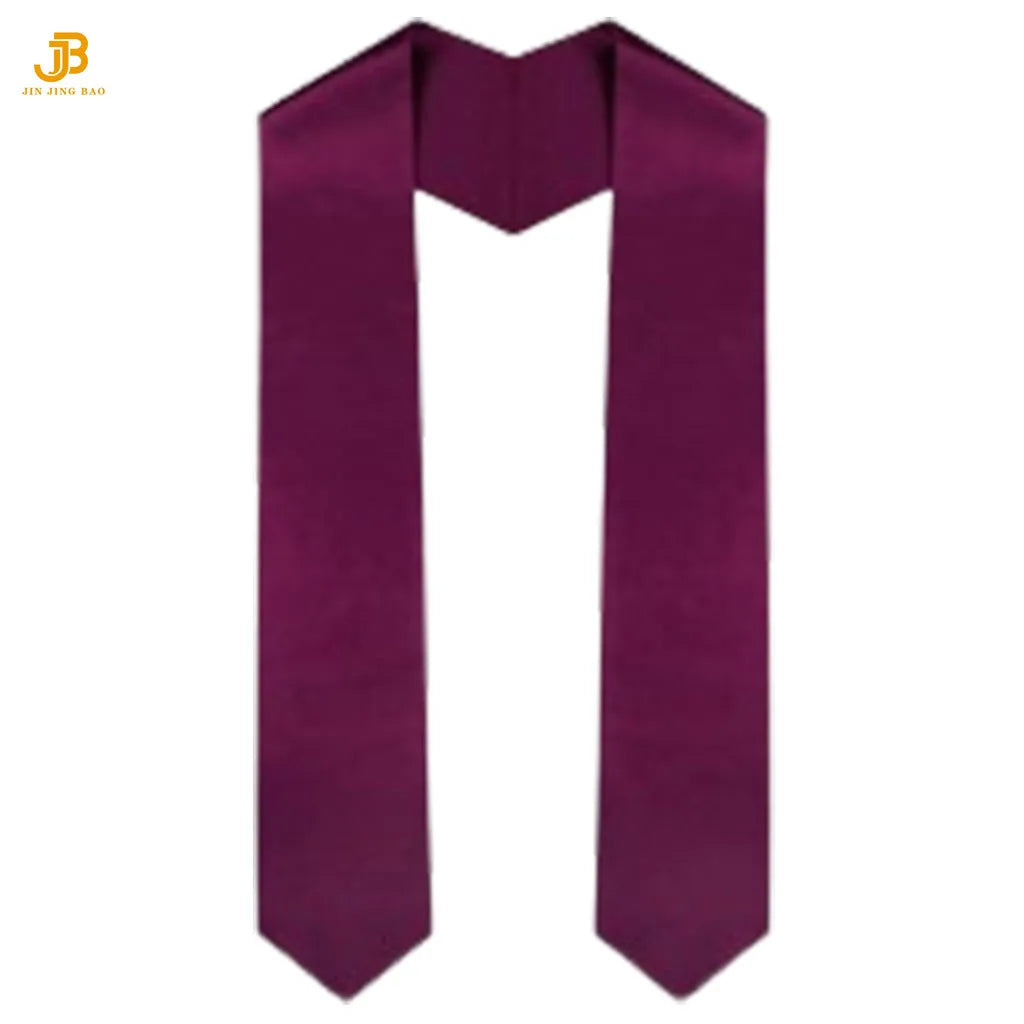 Cheap Price 60inch 70inch Polyester Adults Sublimation Blanks Graduation Ribbon Stoles