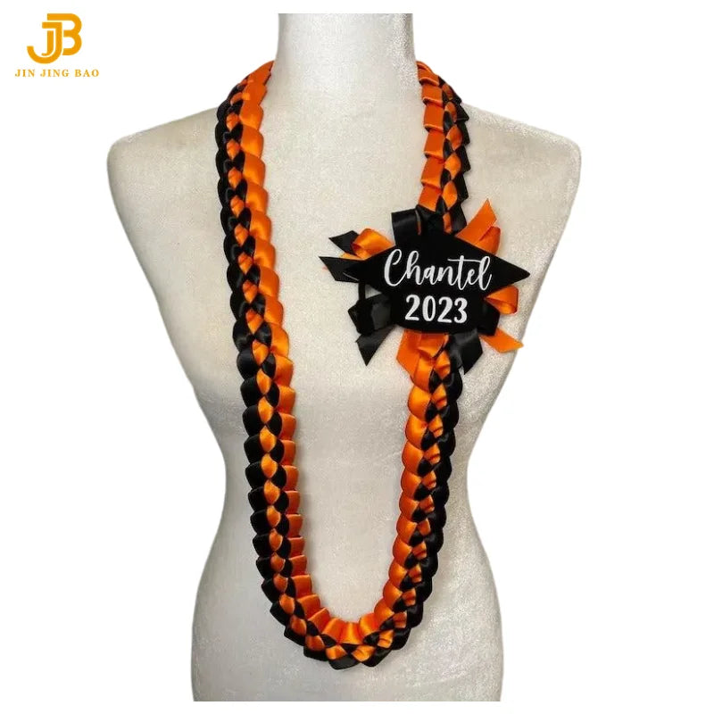 Lei Home Ribbon Lies Graduation Gift Men Women Kids Party Accessories Hawaii Flower Lei