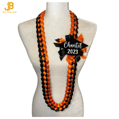 Lei Home Ribbon Lies Graduation Gift Men Women Kids Party Accessories Hawaii Flower Lei