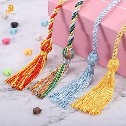 Graduation Honor Cords Graduation Cord 2026 Rayon Braided Tassels Cords for Grads Party Decors Multi-Color Honor Ropes