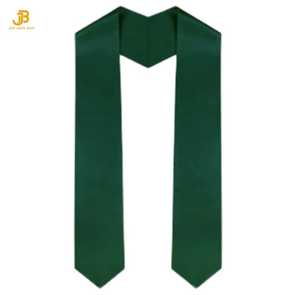Stock Unisex Graduation Stole Sash Sublimation Stoles for Graduation Adult Plain Blank Plain Scarf Stole