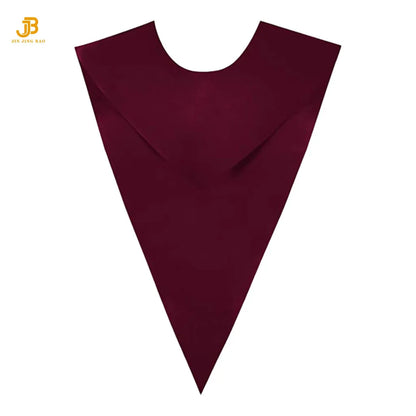 Factory Supply Unisex Fashion Choir Stole for Adults Church Solid Color Satin