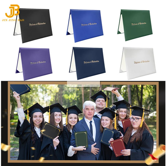 Imprinted Diploma Cover 8.5 X 11 PU Leather Certificate