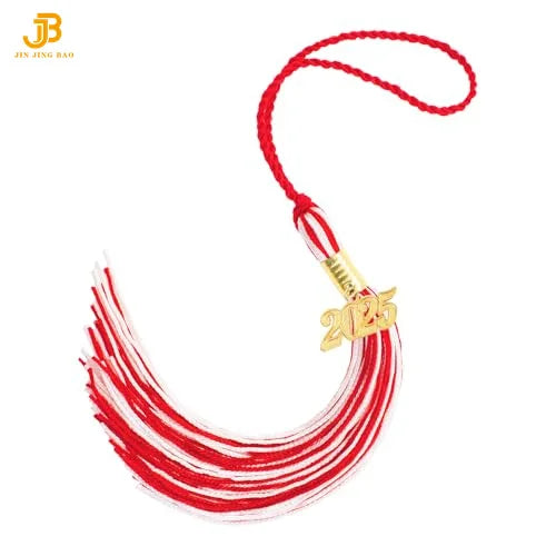 New Hot Selling Wholesale Multi-color 2025 Graduation Tassel Jewelry Doctoral Hat Graduation Rope Handmade Hat Tassel