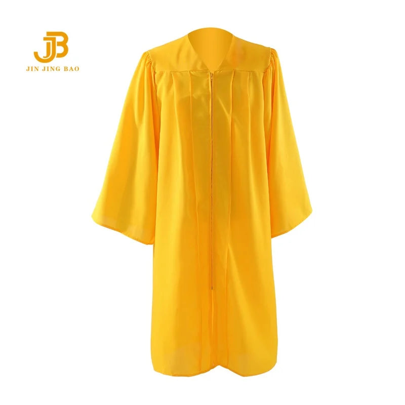 Wholesale Adult Choir Robes 100% Polyester Graduation Gowns 12 Colors Matte College Grad Gown for High School Dress