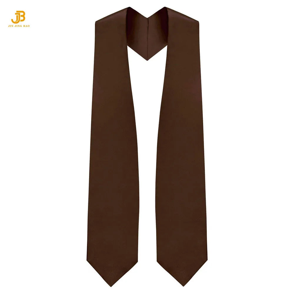 Customized Satin Cheap University Adult Graduation Sash Different Flag Scarf for Students