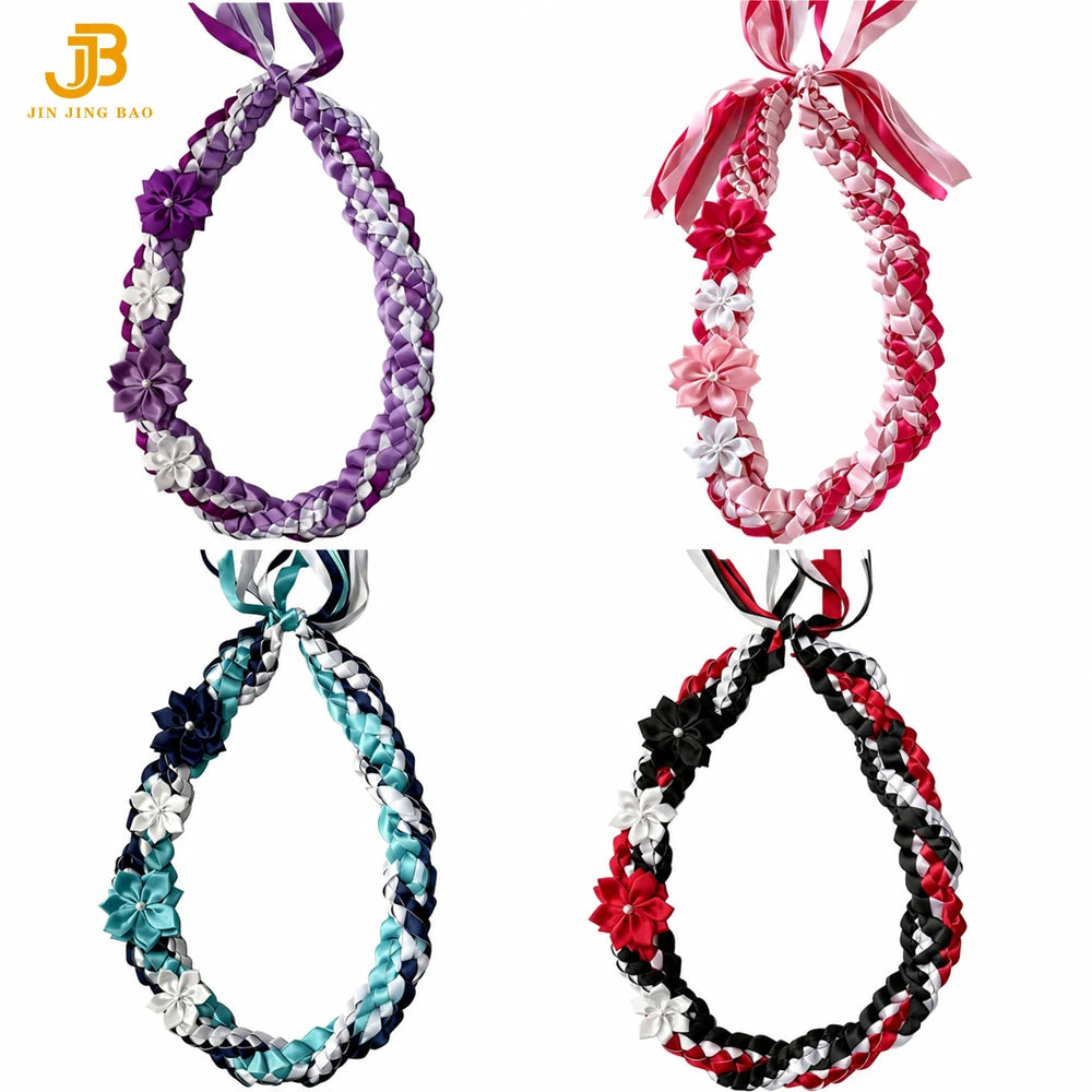 New Arrival Graduation Flower Lei Ceremony Party Decor Wholesale Graduation Leis