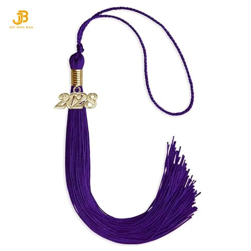 Wholesale White Silky Decorative Tassels Accessories Curtain Tassel Fringe 2025 Graduation Tassel for Clothes