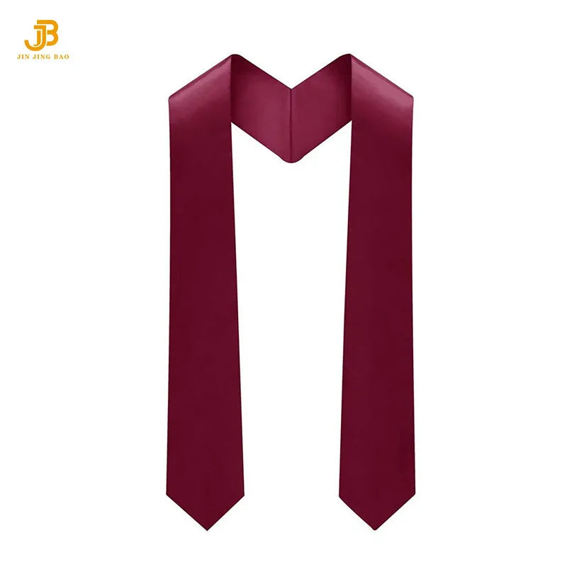Cheap Price 60inch 70inch Polyester Adults Sublimation Blanks Graduation Ribbon Stoles