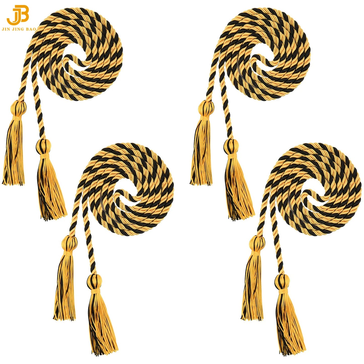 Wholesale in Stock High Quality Graduation Honor Ropes Cords Single and Two Mix Colors Honor Tassel Cord