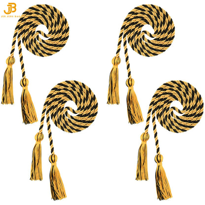 Wholesale in Stock High Quality Graduation Honor Ropes Cords Single and Two Mix Colors Honor Tassel Cord